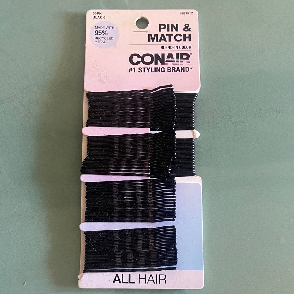 🧡 Conair black bobby pins